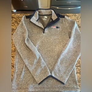 Men’s size small New England Patriots Fleece Popover ❤️💙🏈